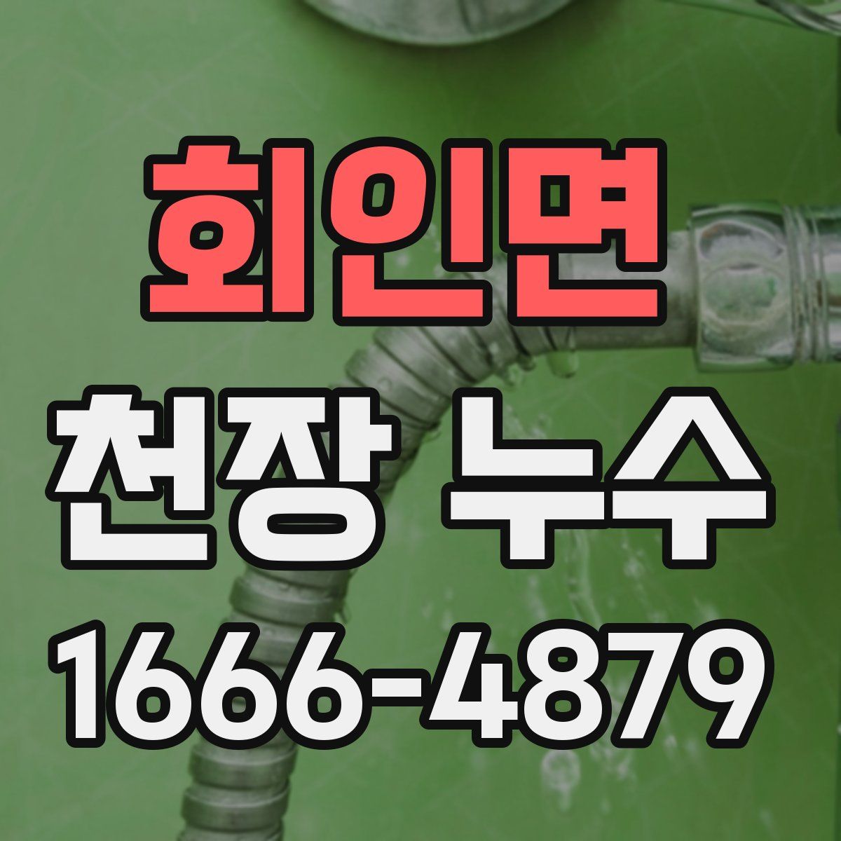 회인면 천장 누수