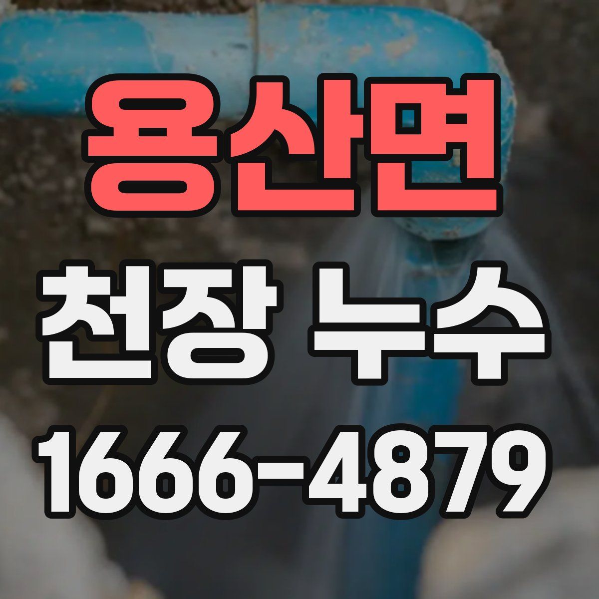 용산면 천장 누수