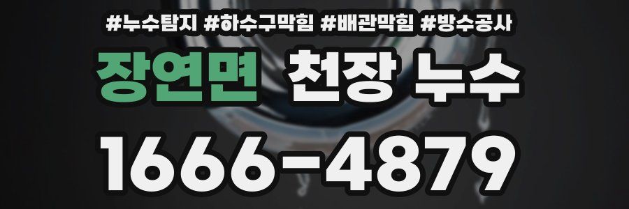 장연면 천장 누수