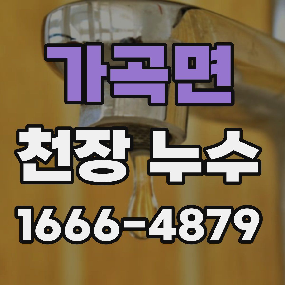 가곡면 천장 누수