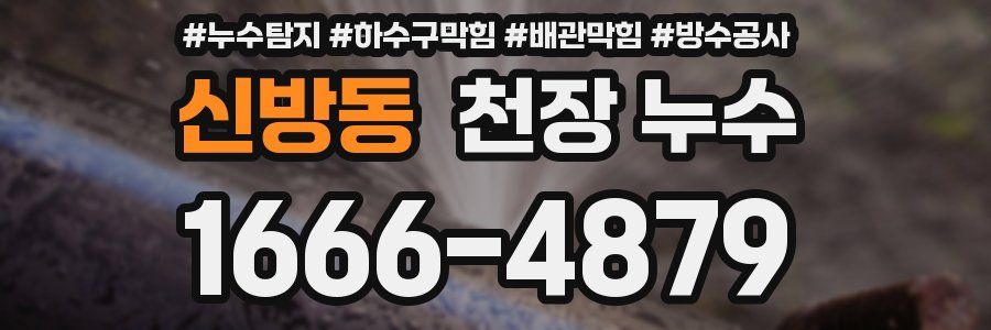 신방동 천장 누수