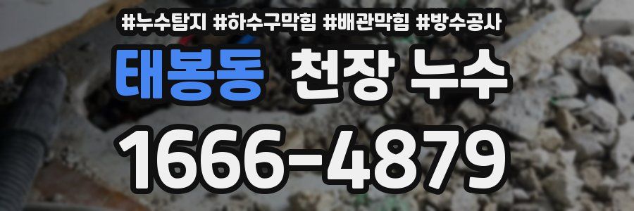 태봉동 천장 누수