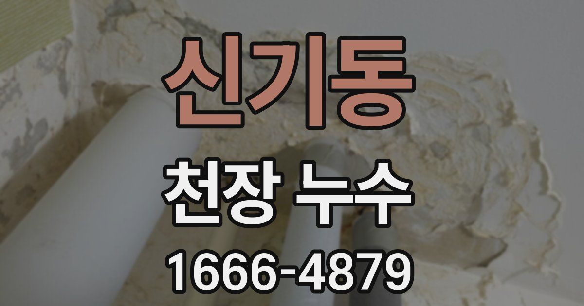 신기동 천장 누수