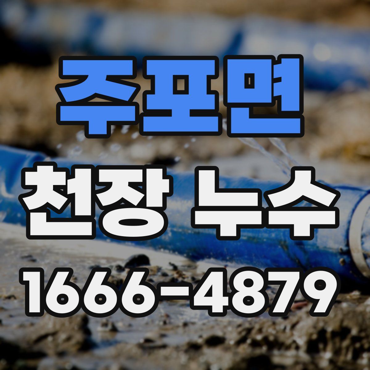 주포면 천장 누수
