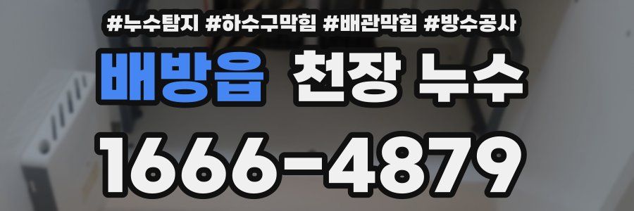 배방읍 천장 누수