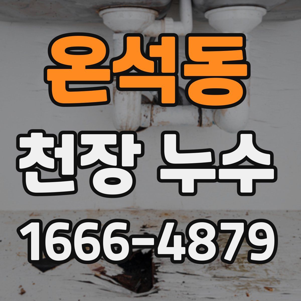 온석동 천장 누수