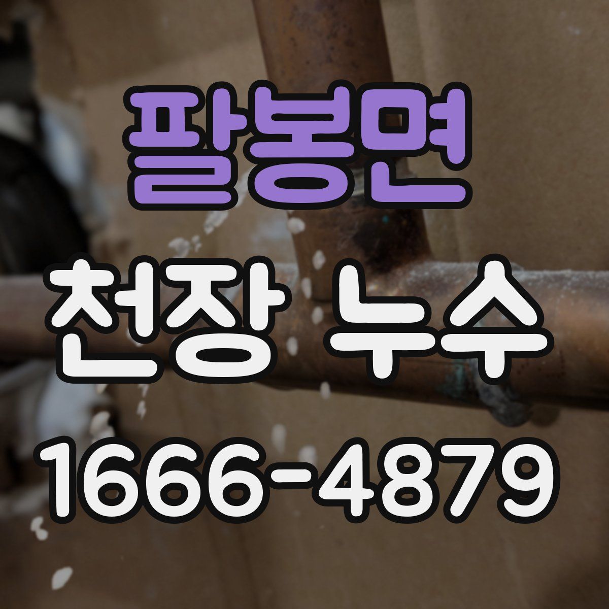 팔봉면 천장 누수