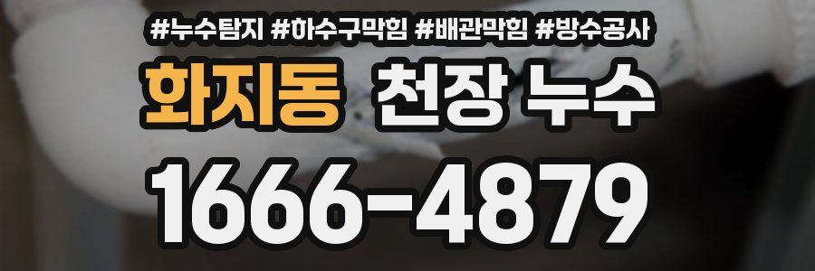 화지동 천장 누수
