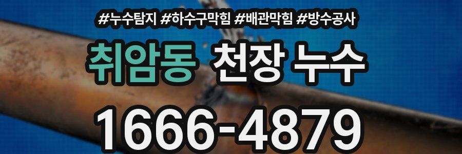 취암동 천장 누수