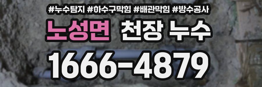 노성면 천장 누수