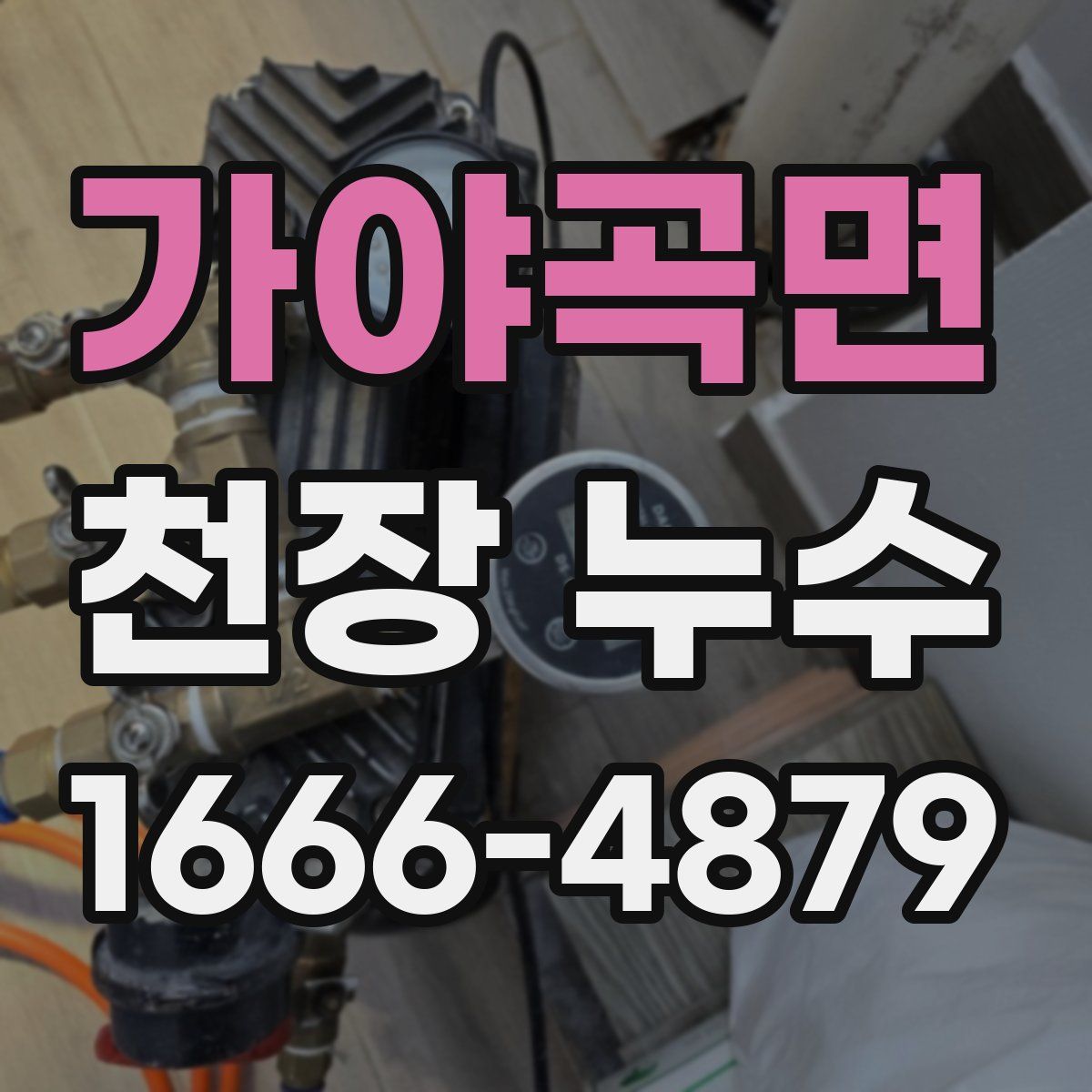 가야곡면 천장 누수