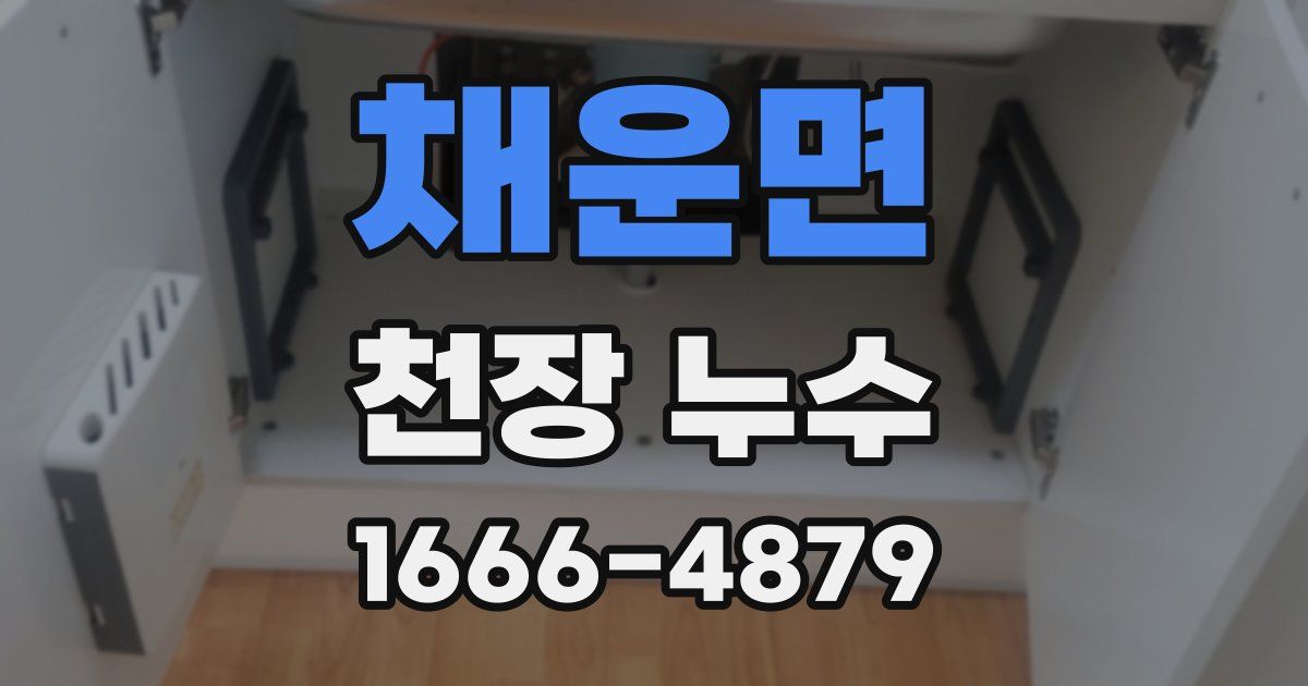 채운면 천장 누수