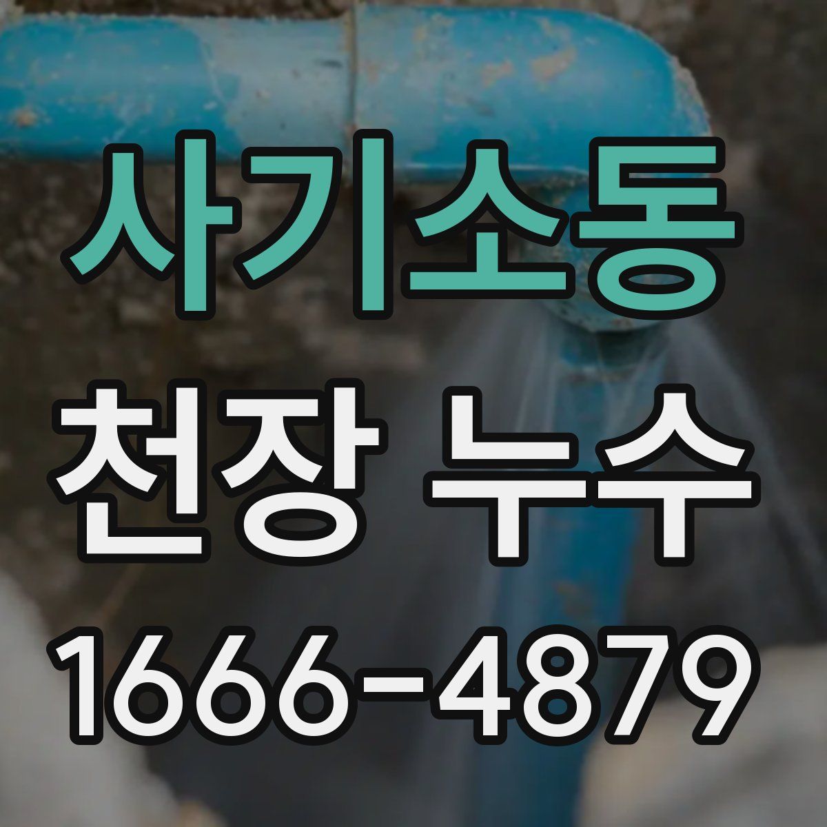 사기소동 천장 누수