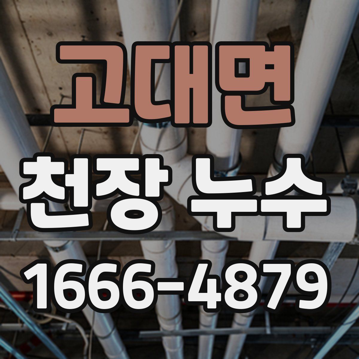 고대면 천장 누수