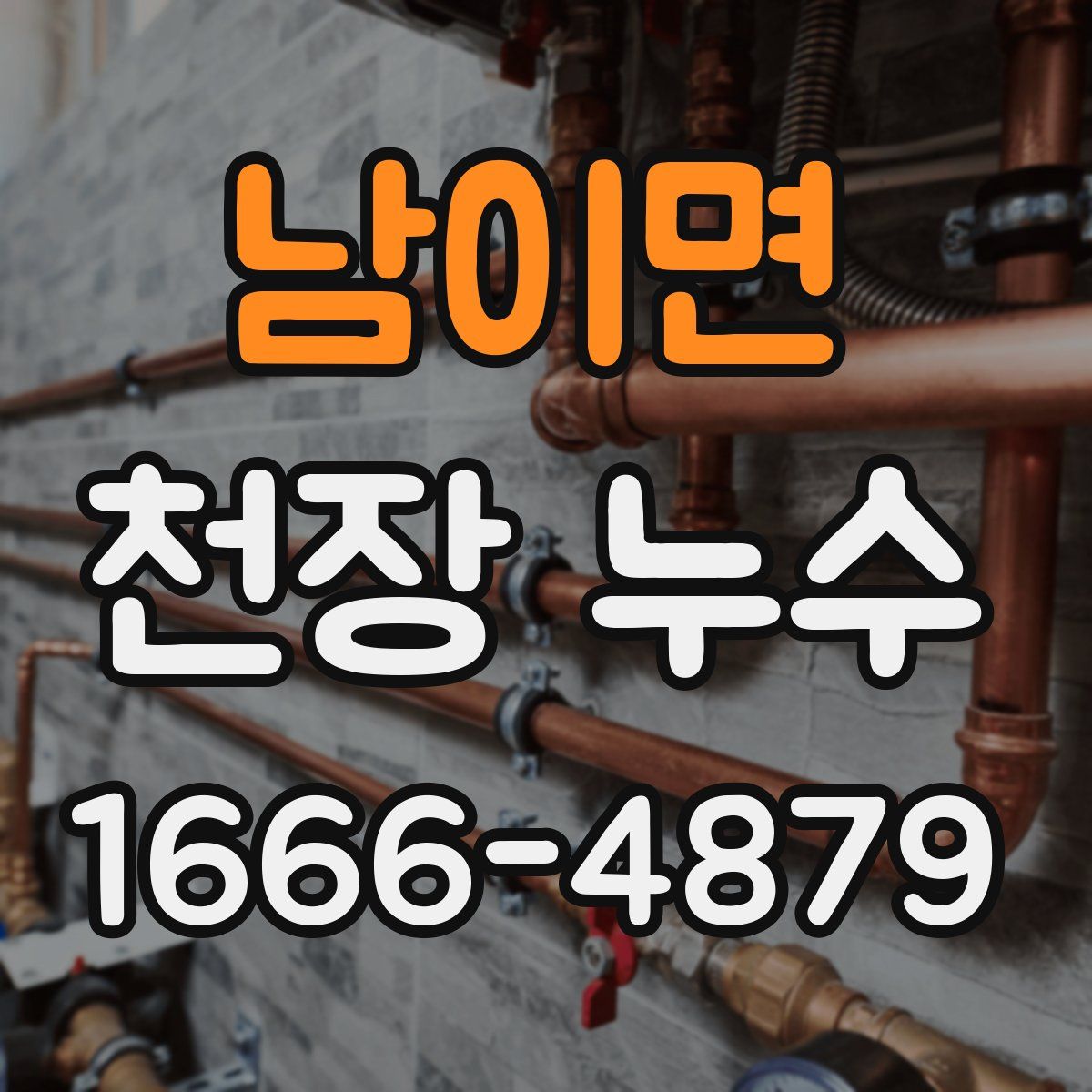 남이면 천장 누수