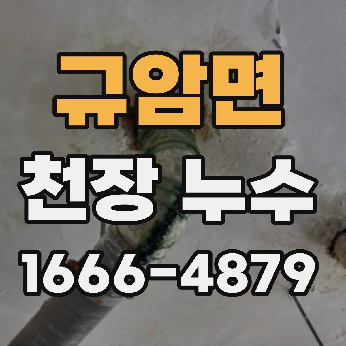 규암면 천장 누수