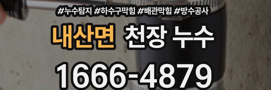 내산면 천장 누수