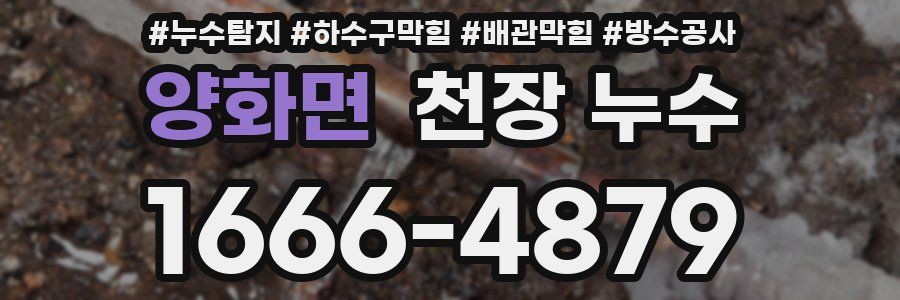양화면 천장 누수