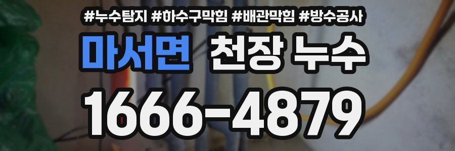 마서면 천장 누수