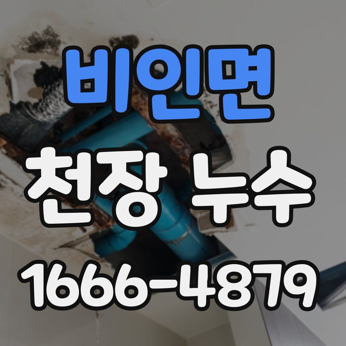 비인면 천장 누수