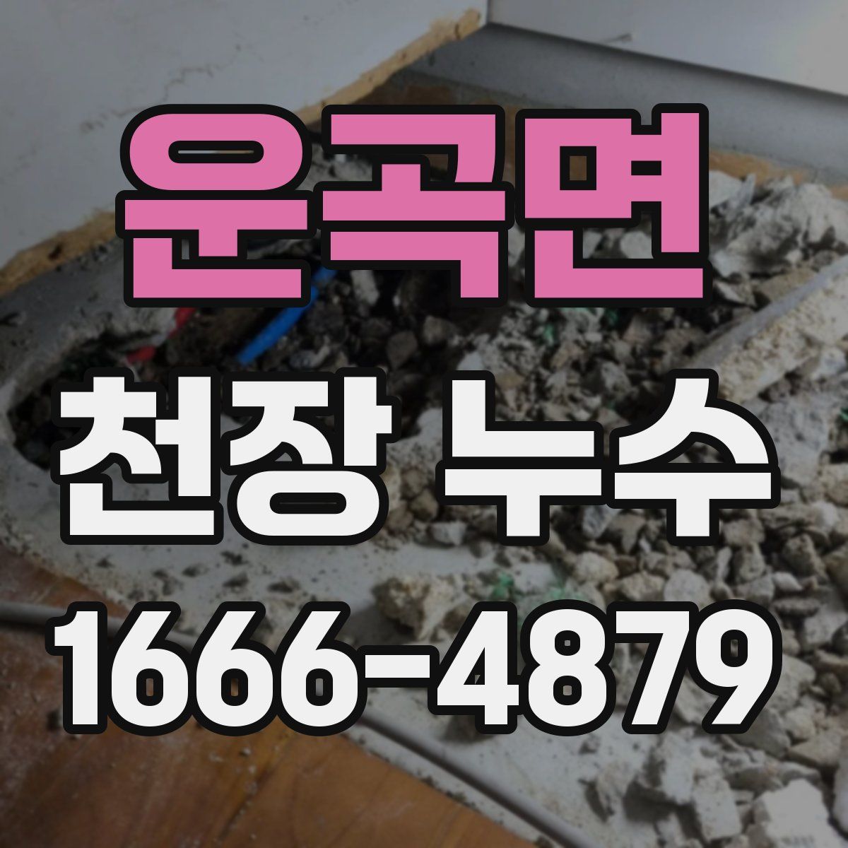 운곡면 천장 누수