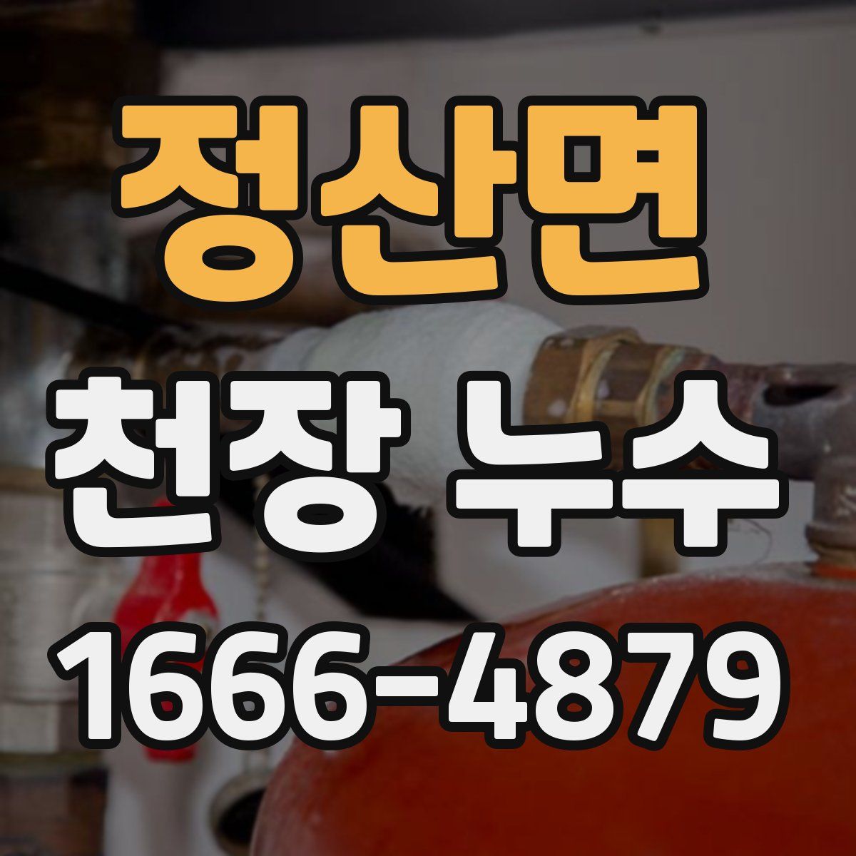 정산면 천장 누수