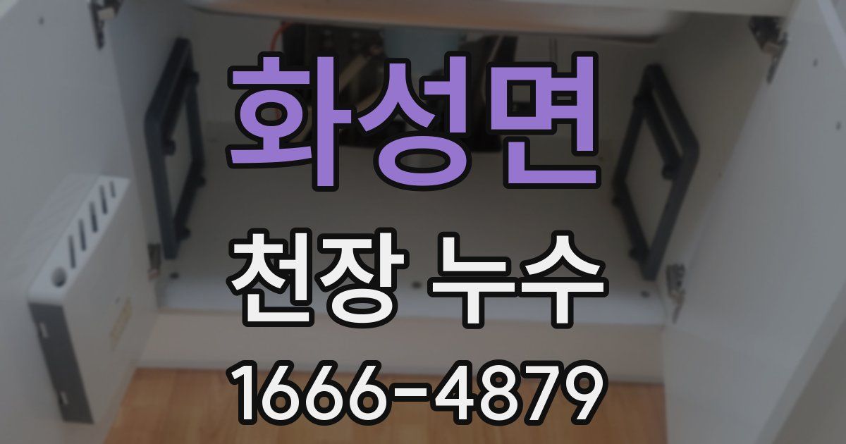 화성면 천장 누수