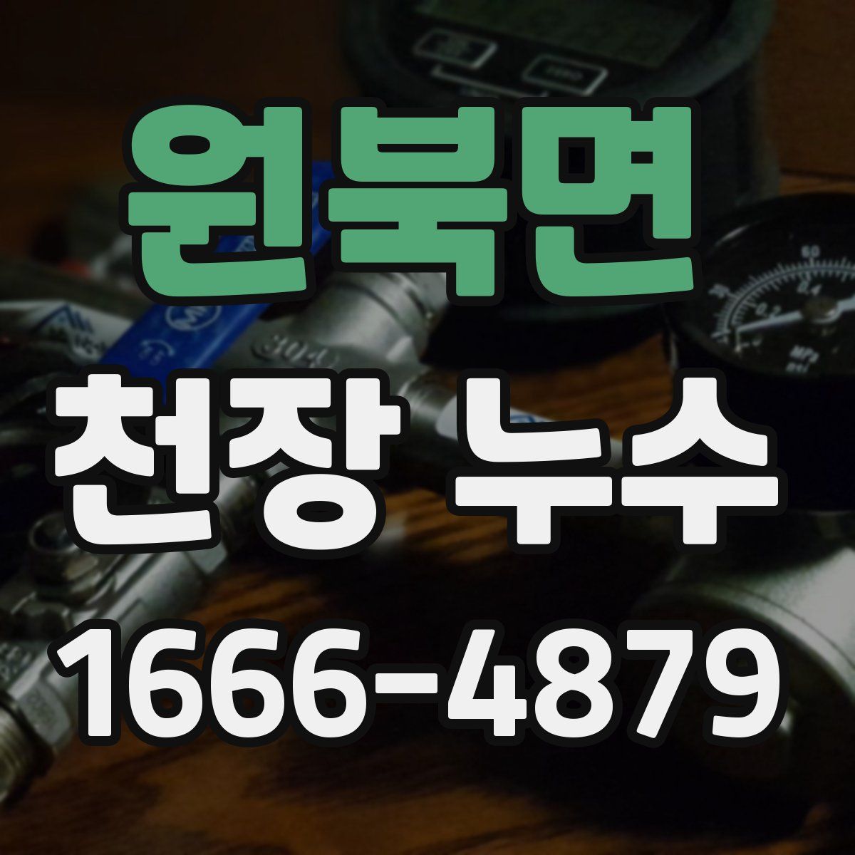 원북면 천장 누수