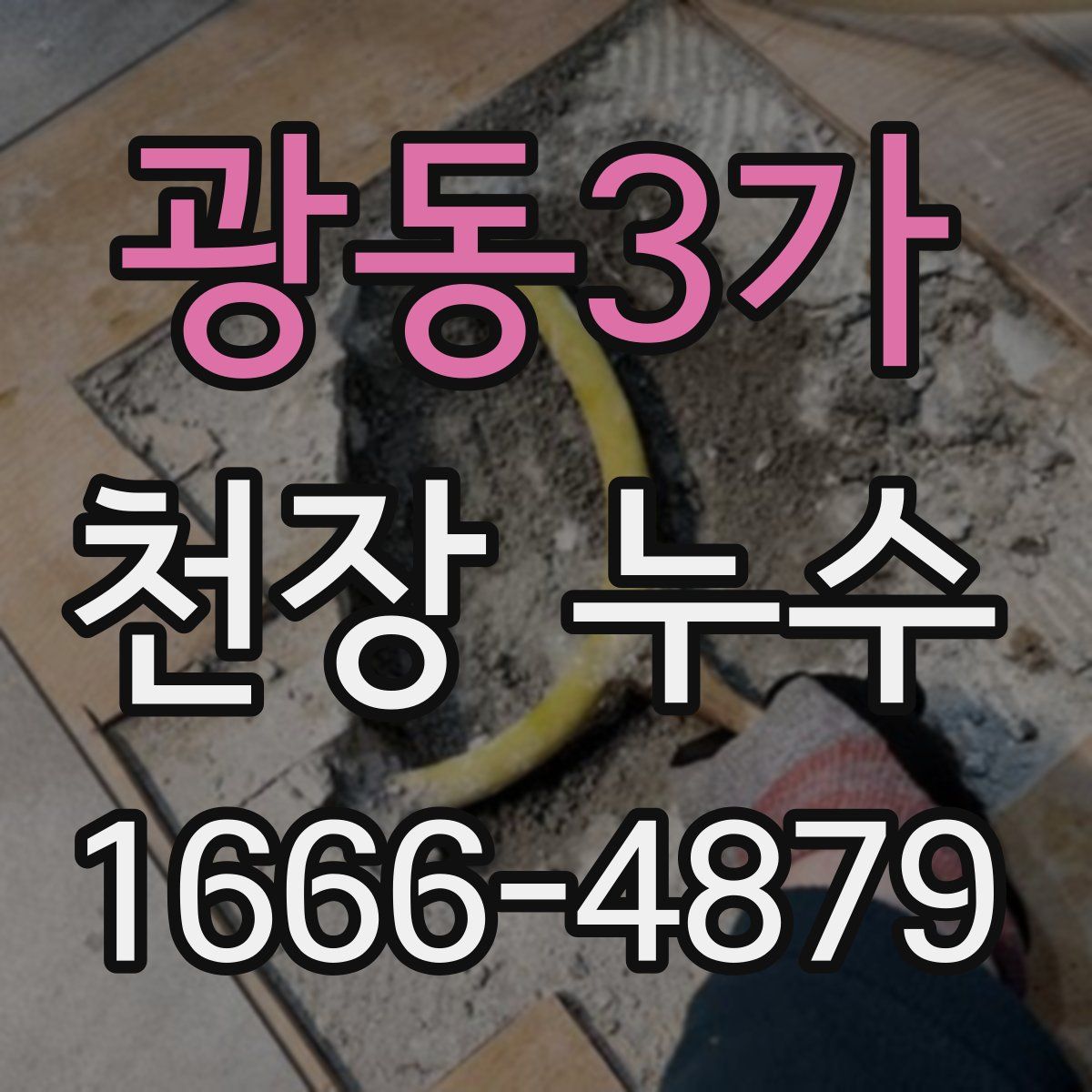 광동3가 천장 누수