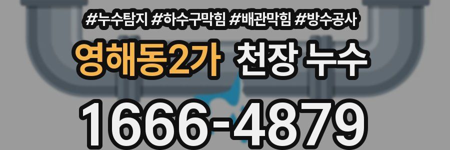영해동2가 천장 누수