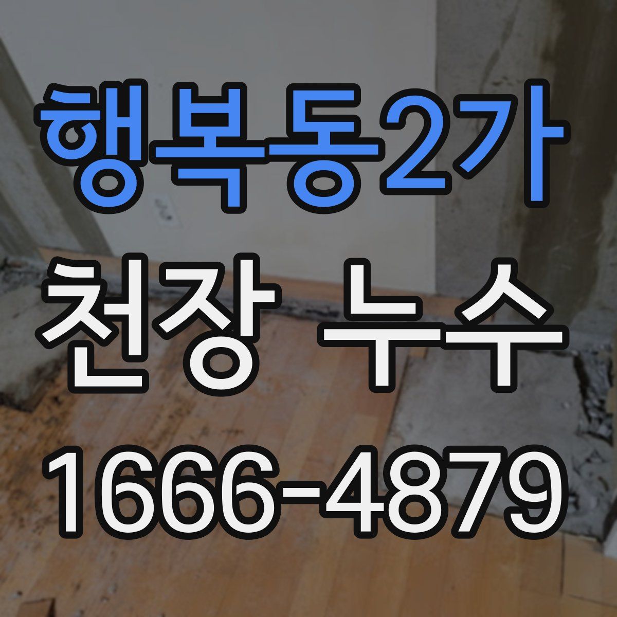 행복동2가 천장 누수
