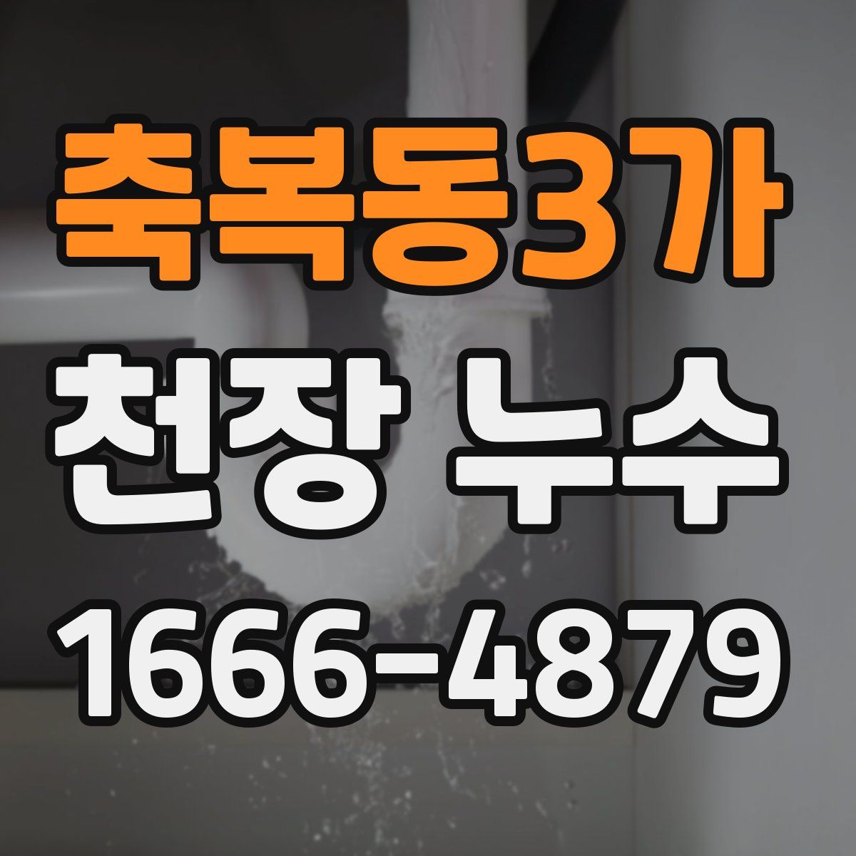축복동3가 천장 누수