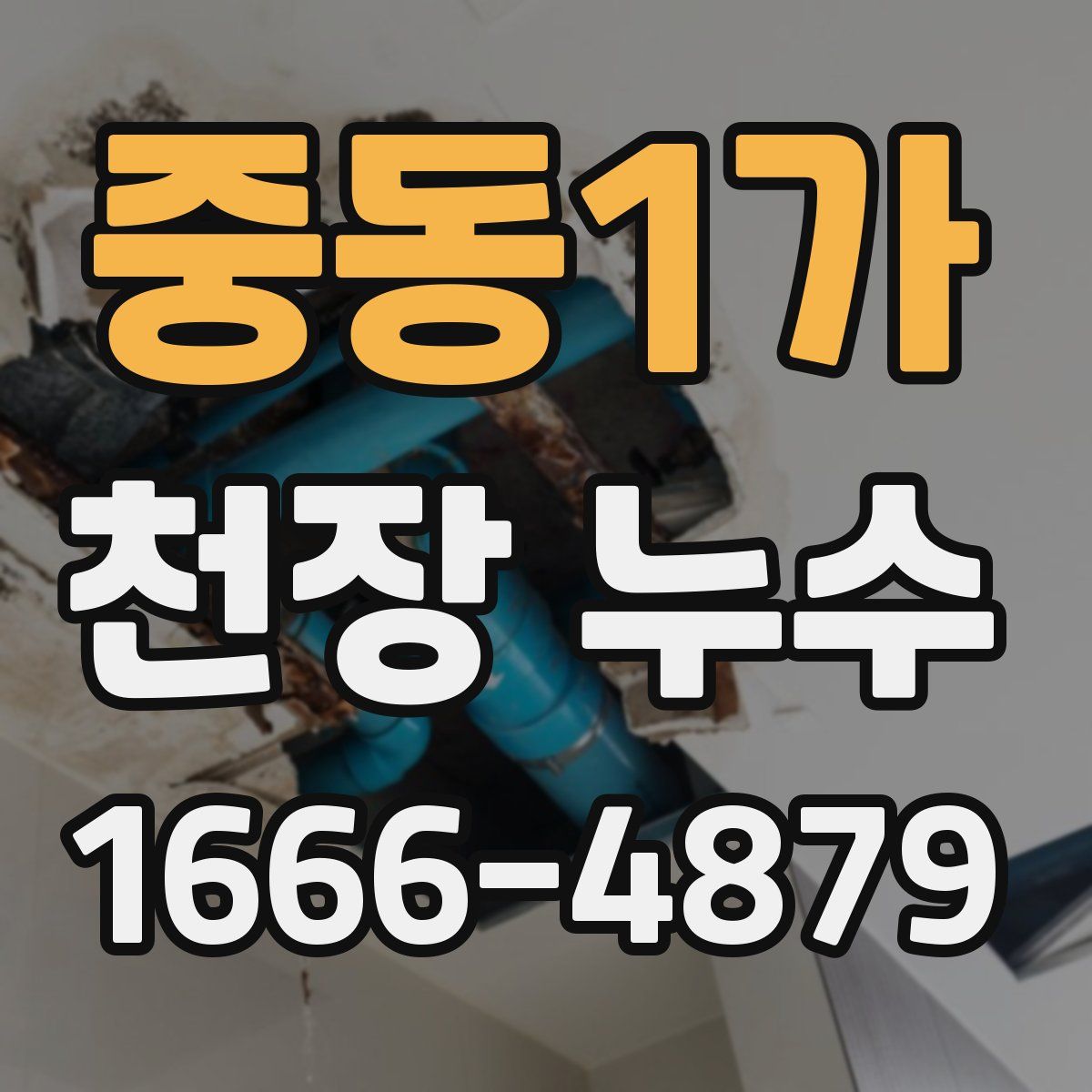 중동1가 천장 누수