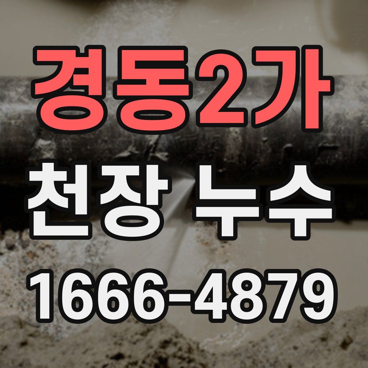 경동2가 천장 누수