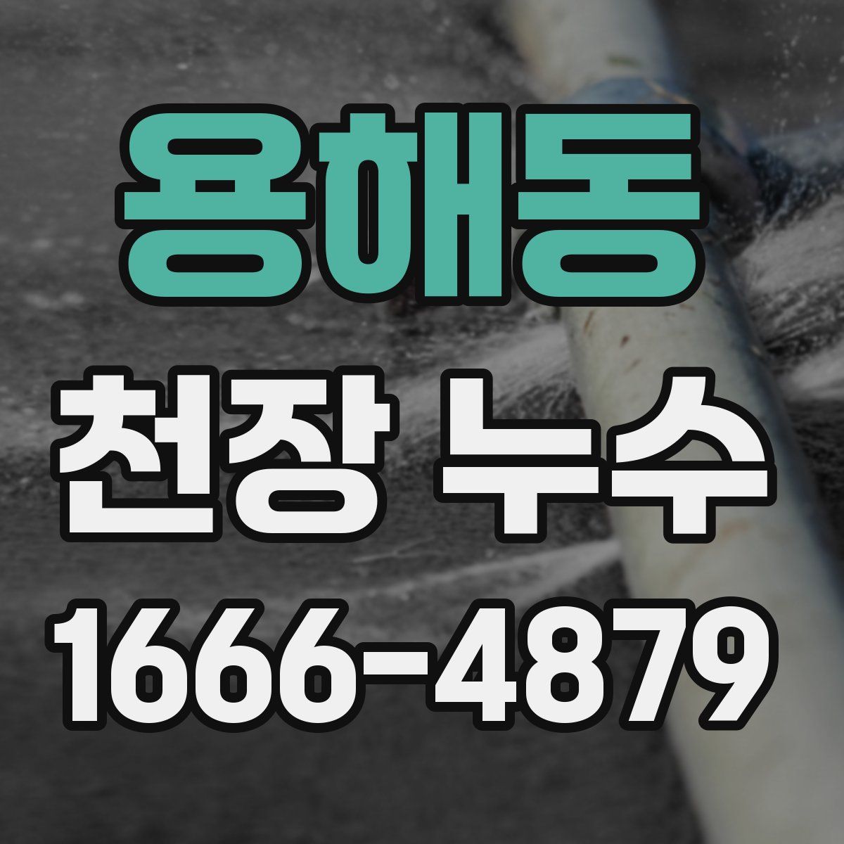 용해동 천장 누수