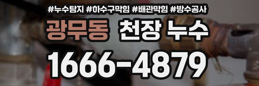 광무동 천장 누수