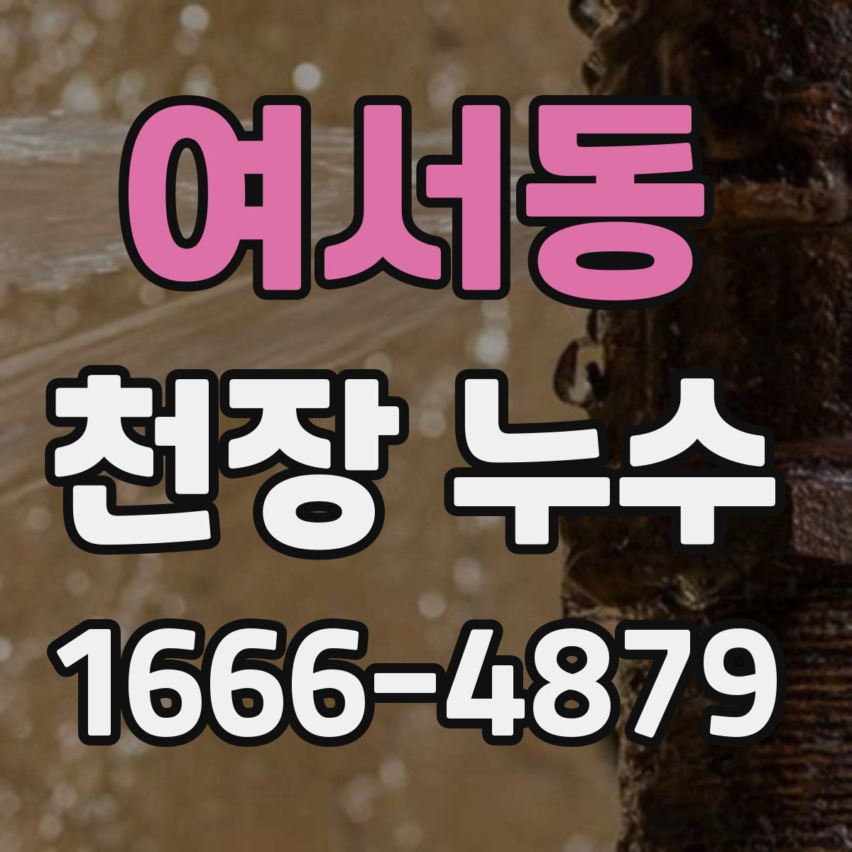 여서동 천장 누수