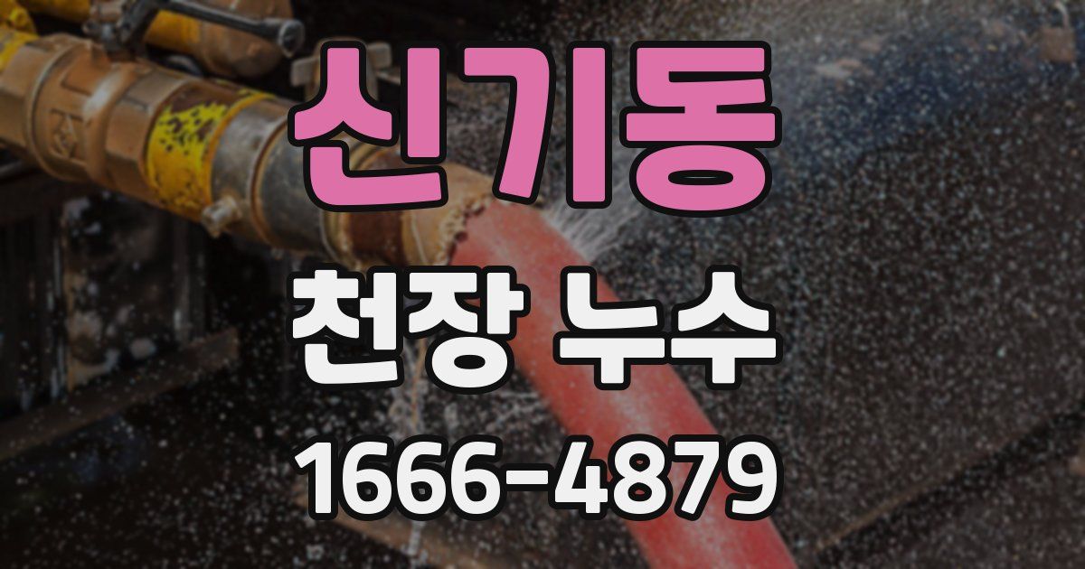 신기동 천장 누수