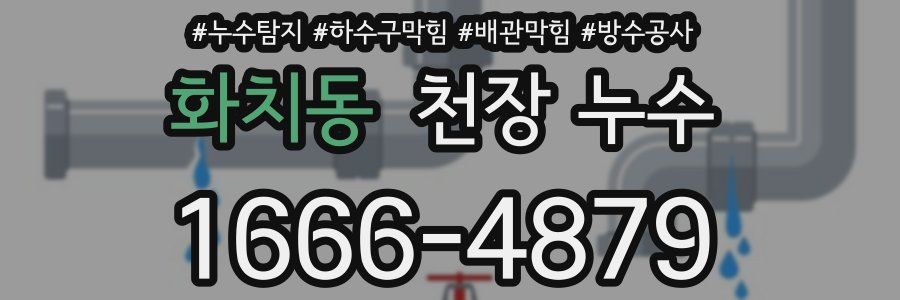 화치동 천장 누수