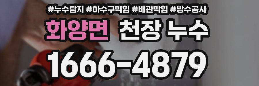 화양면 천장 누수