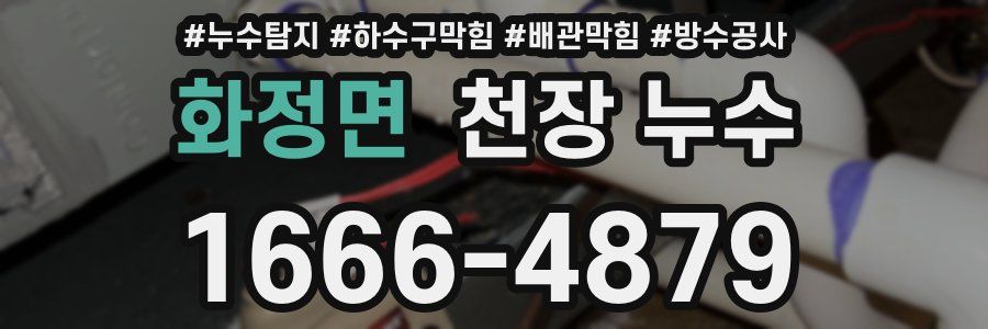 화정면 천장 누수