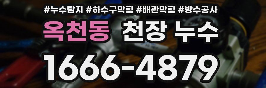 옥천동 천장 누수