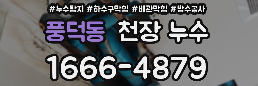 풍덕동 천장 누수