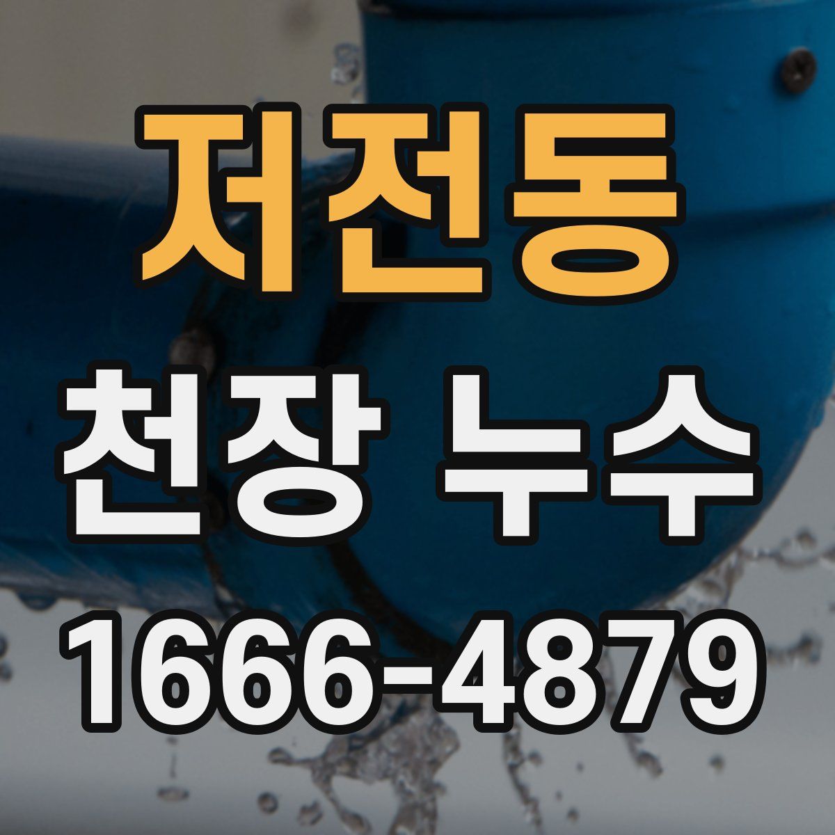 저전동 천장 누수