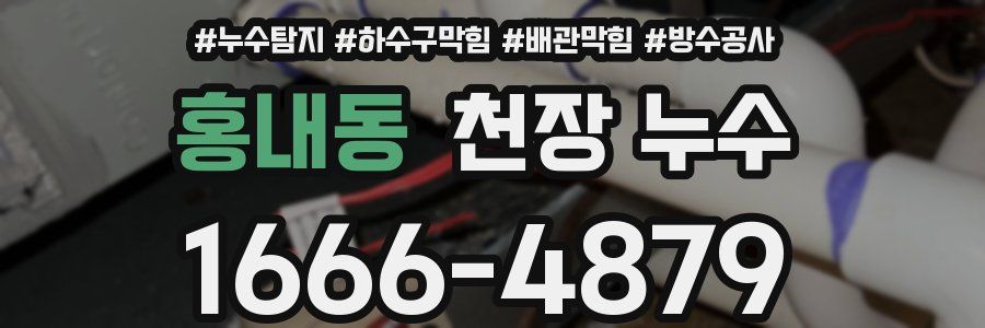홍내동 천장 누수