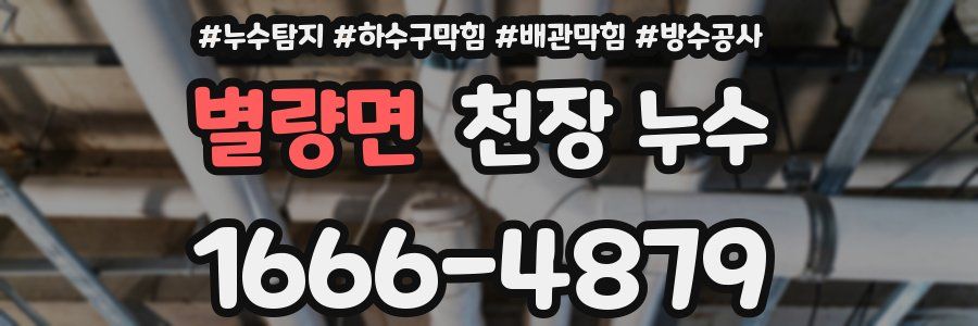 별량면 천장 누수