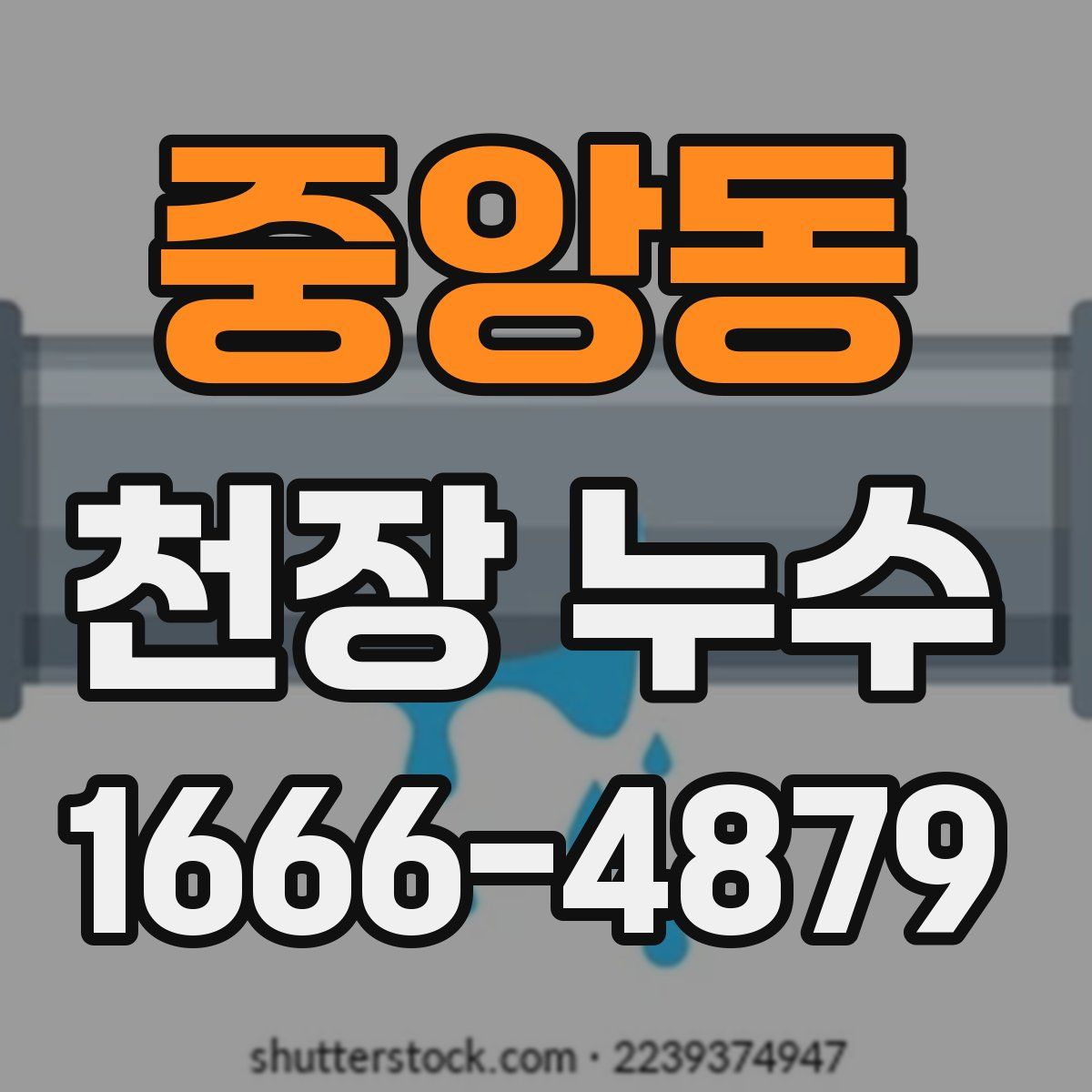중앙동 천장 누수