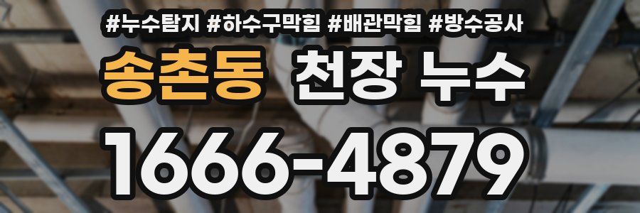 송촌동 천장 누수