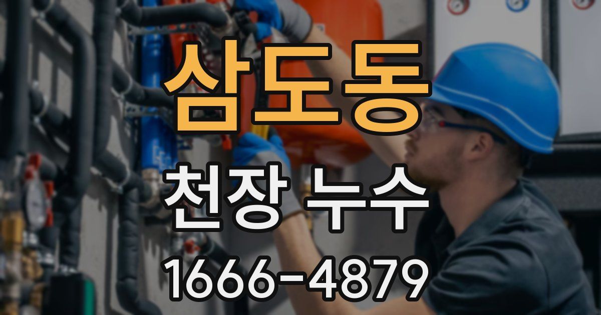 삼도동 천장 누수