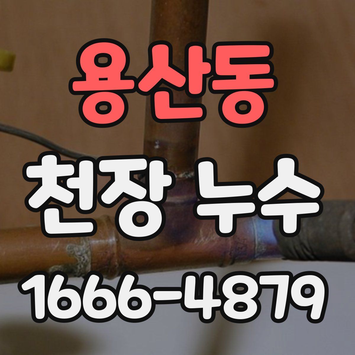 용산동 천장 누수